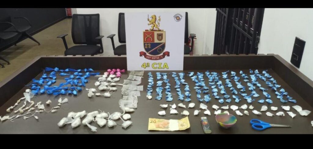 Polícia Militar Prende Suspeito com Drogas em Hortolândia